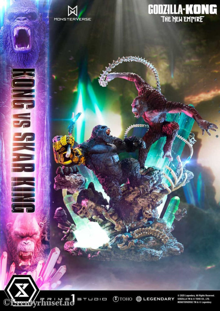Godzilla x Kong: The New Empire Ultimate Diorama Masterline Series Statue Kong vs Skar King 104 cm Manga & Anime