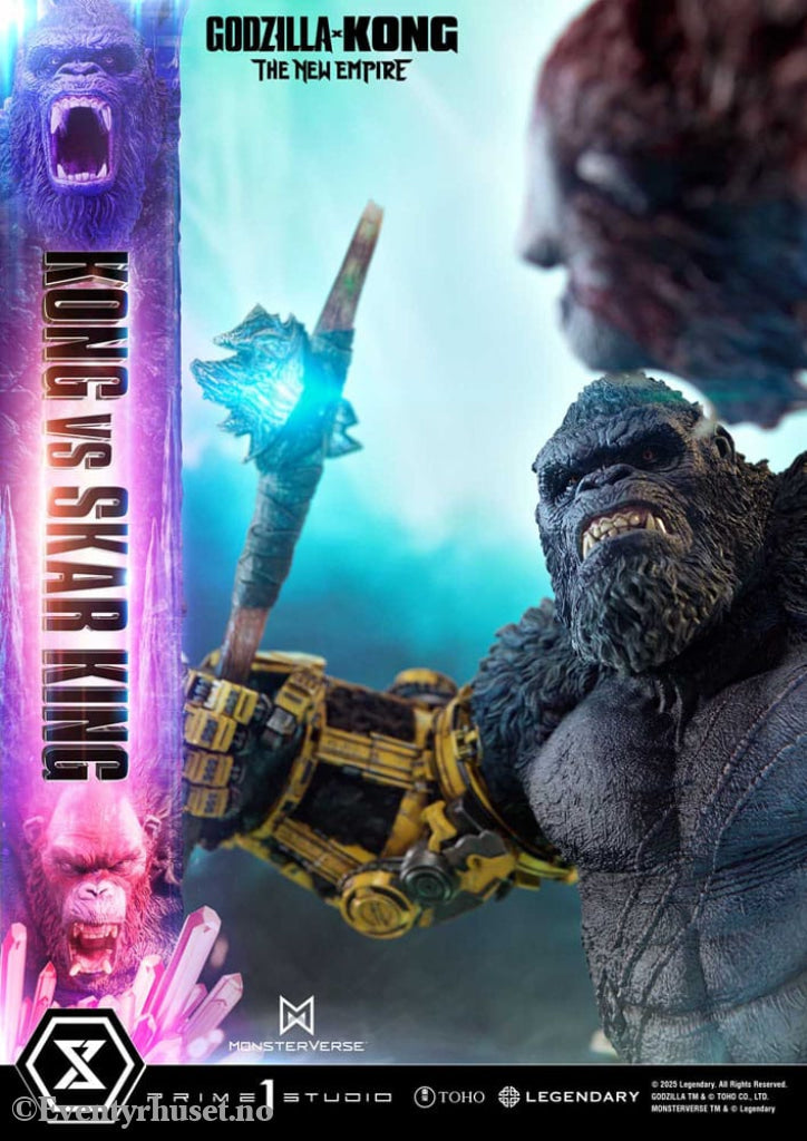Godzilla x Kong: The New Empire Ultimate Diorama Masterline Series Statue Kong vs Skar King 104 cm Manga & Anime