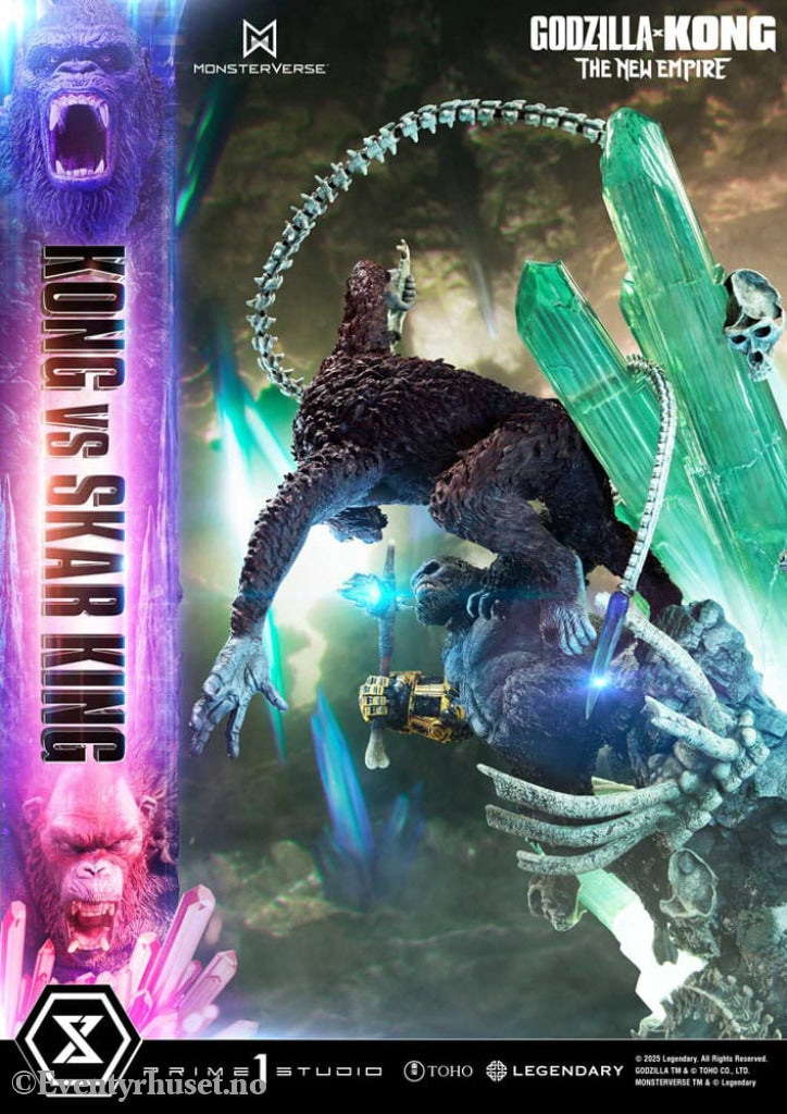 Godzilla x Kong: The New Empire Ultimate Diorama Masterline Series Statue Kong vs Skar King 104 cm Manga & Anime