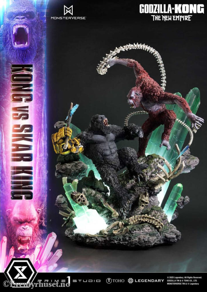 Godzilla x Kong: The New Empire Ultimate Diorama Masterline Series Statue Kong vs Skar King 104 cm Manga & Anime