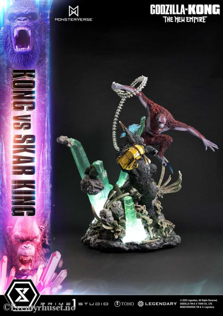 Godzilla x Kong: The New Empire Ultimate Diorama Masterline Series Statue Kong vs Skar King 104 cm Manga & Anime