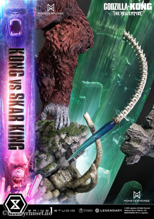Godzilla x Kong: The New Empire Ultimate Diorama Masterline Series Statue Kong vs Skar King 104 cm Manga & Anime
