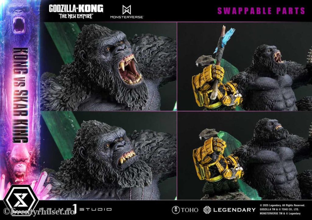 Godzilla x Kong: The New Empire Ultimate Diorama Masterline Series Statue Kong vs Skar King 104 cm Manga & Anime