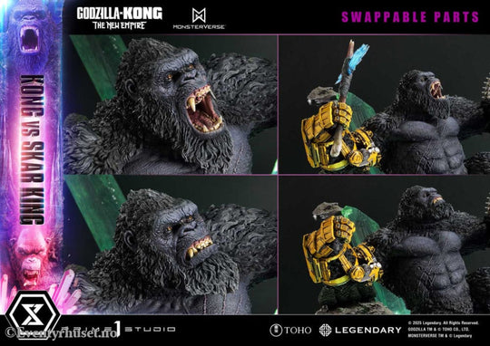 Godzilla x Kong: The New Empire Ultimate Diorama Masterline Series Statue Kong vs Skar King 104 cm Manga & Anime