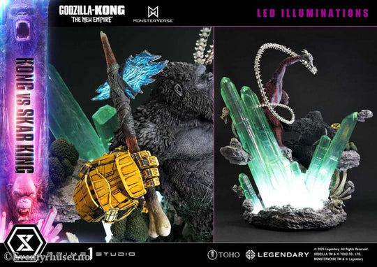 Godzilla x Kong: The New Empire Ultimate Diorama Masterline Series Statue Kong vs Skar King 104 cm Manga & Anime