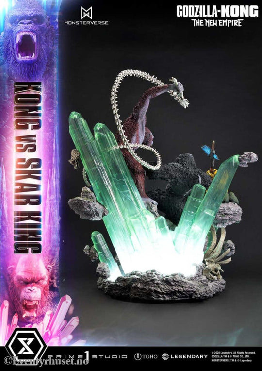 Godzilla x Kong: The New Empire Ultimate Diorama Masterline Series Statue Kong vs Skar King 104 cm Manga & Anime