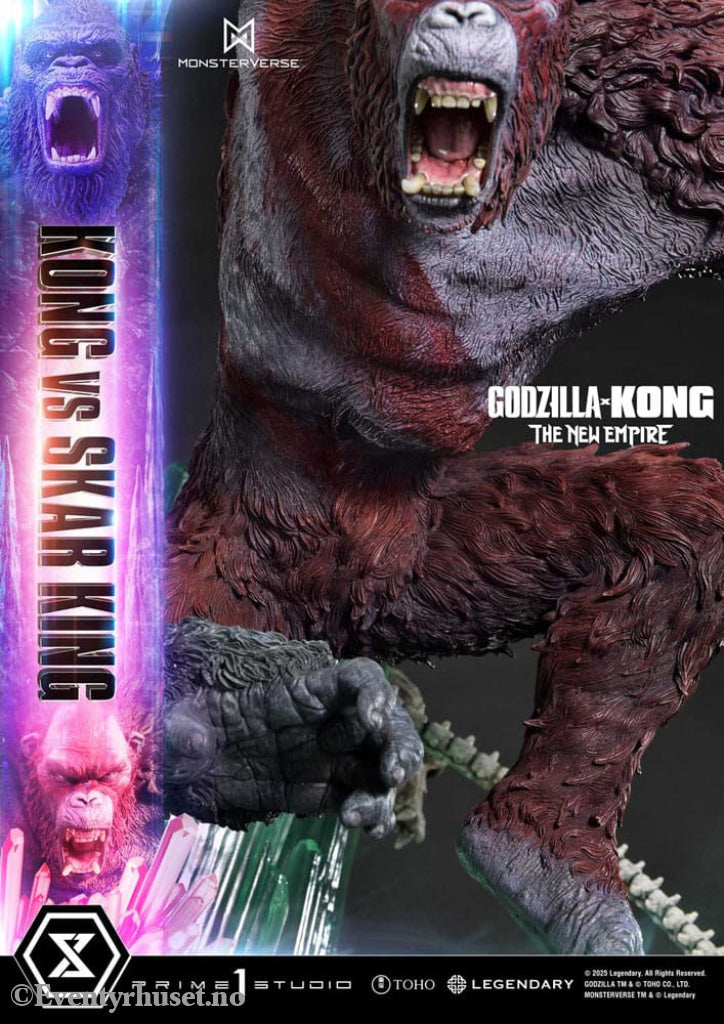 Godzilla x Kong: The New Empire Ultimate Diorama Masterline Series Statue Kong vs Skar King 104 cm Manga & Anime