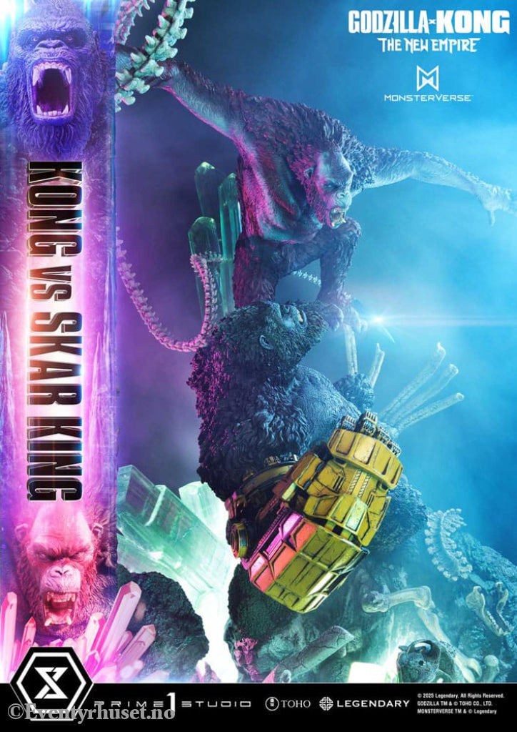 Godzilla x Kong: The New Empire Ultimate Diorama Masterline Series Statue Kong vs Skar King 104 cm Manga & Anime