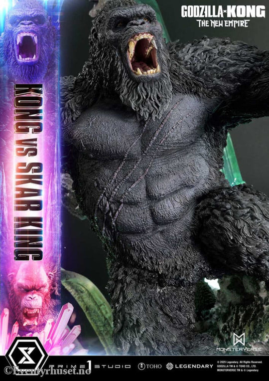 Godzilla x Kong: The New Empire Ultimate Diorama Masterline Series Statue Kong vs Skar King 104 cm Manga & Anime