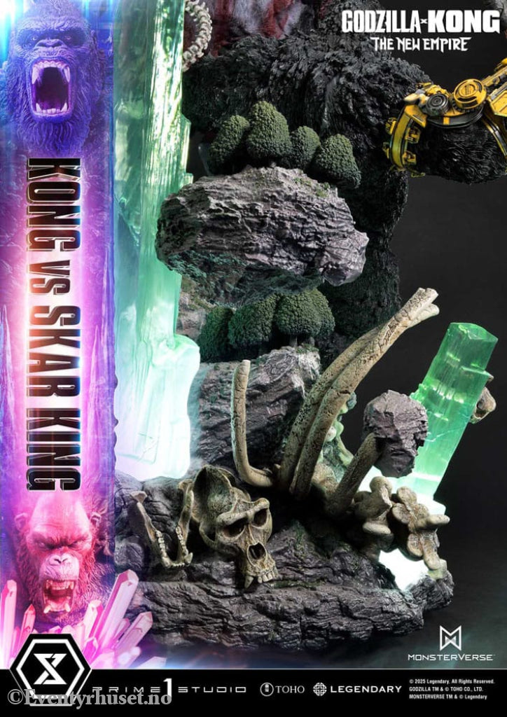 Godzilla x Kong: The New Empire Ultimate Diorama Masterline Series Statue Kong vs Skar King 104 cm Manga & Anime