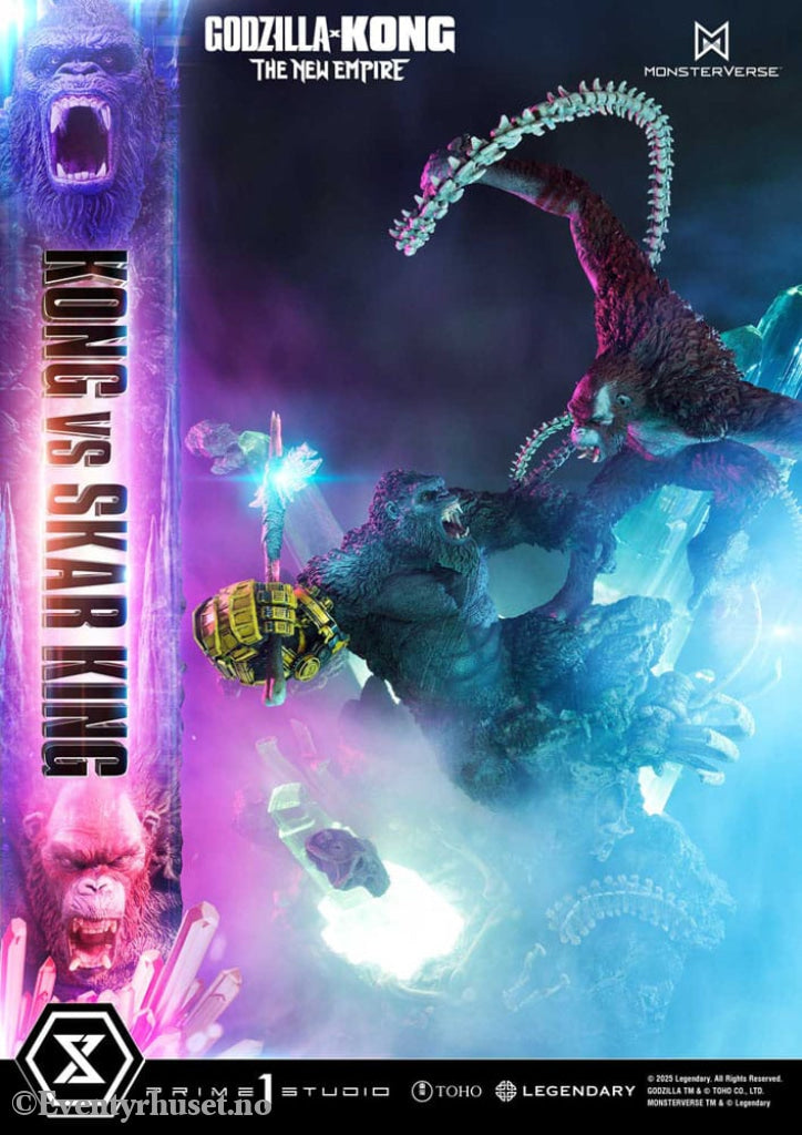 Godzilla x Kong: The New Empire Ultimate Diorama Masterline Series Statue Kong vs Skar King 104 cm Manga & Anime