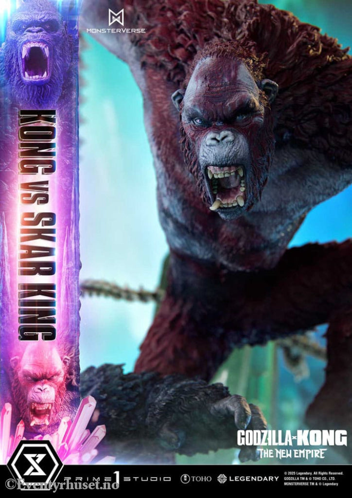 Godzilla x Kong: The New Empire Ultimate Diorama Masterline Series Statue Kong vs Skar King 104 cm Manga & Anime