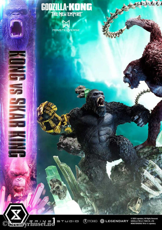 Godzilla x Kong: The New Empire Ultimate Diorama Masterline Series Statue Kong vs Skar King 104 cm Manga & Anime