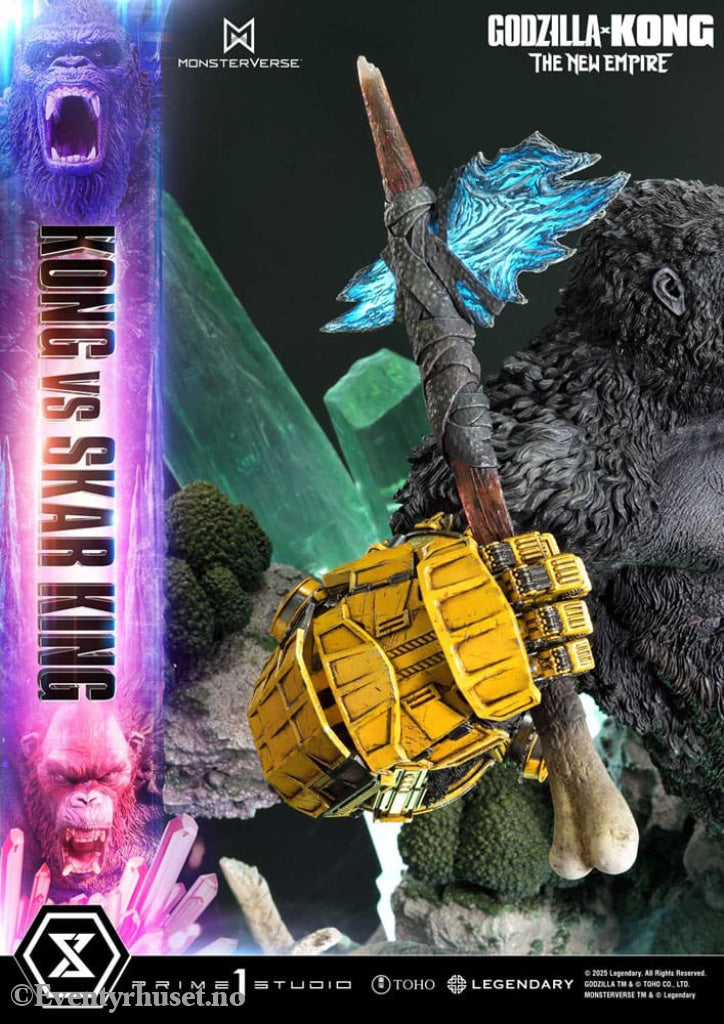 Godzilla x Kong: The New Empire Ultimate Diorama Masterline Series Statue Kong vs Skar King 104 cm Manga & Anime