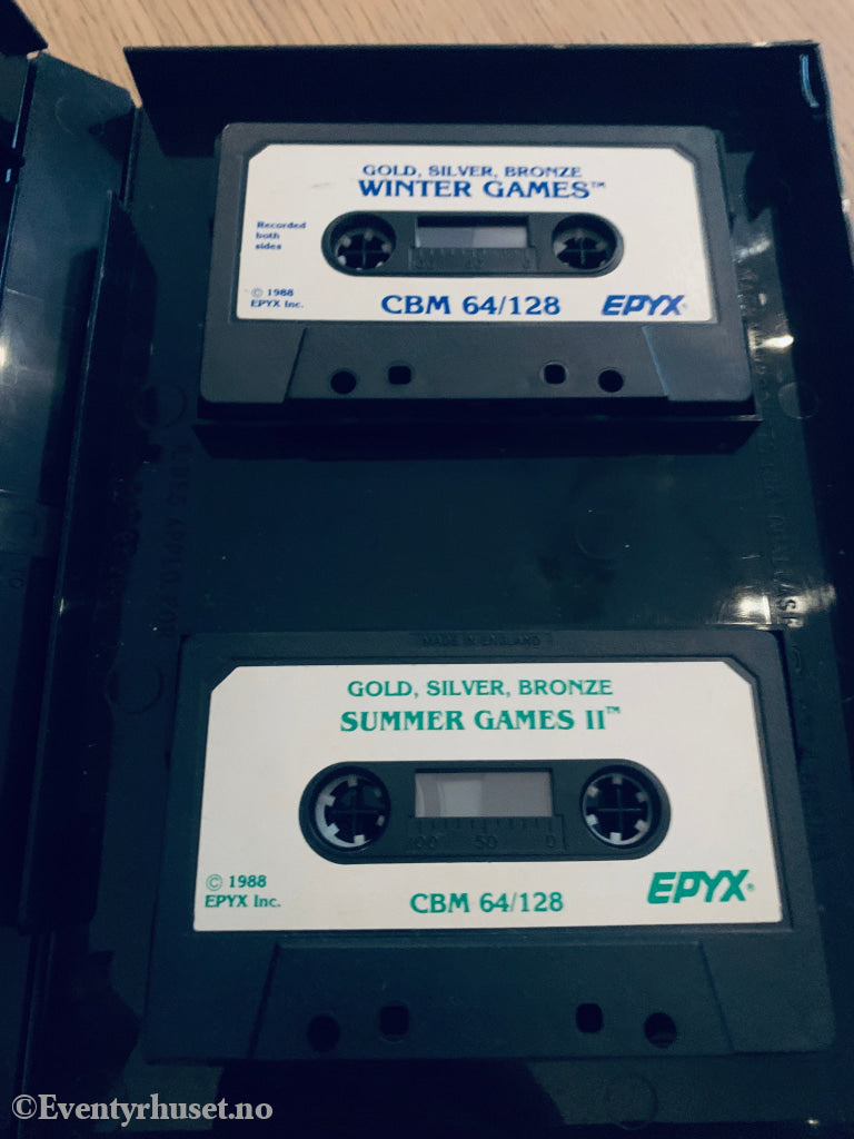 Gold Silver Bronze (1988). Commodore 64 (C64) spill solgt i Norge! Commodore 64/141