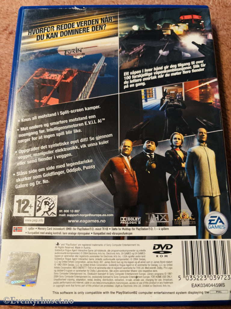 GoldenEye: Rogue Agent. PS2.