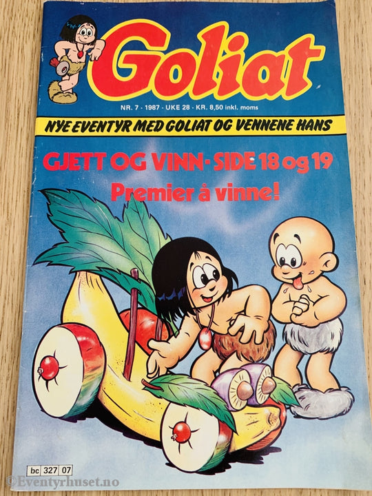 Goliat. 07/1987. Tegneserieblad