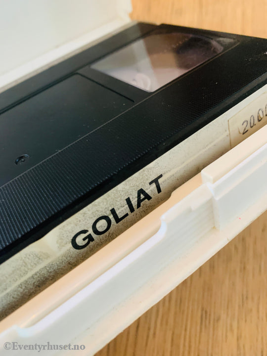 Goliat. 1986. VHS Big Box. VHS Big Box