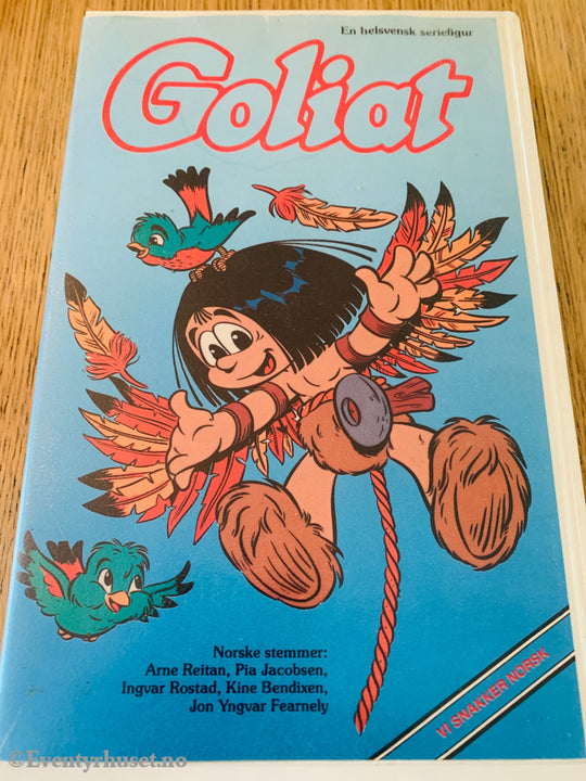 Goliat. 1986. VHS Big Box. VHS Big Box