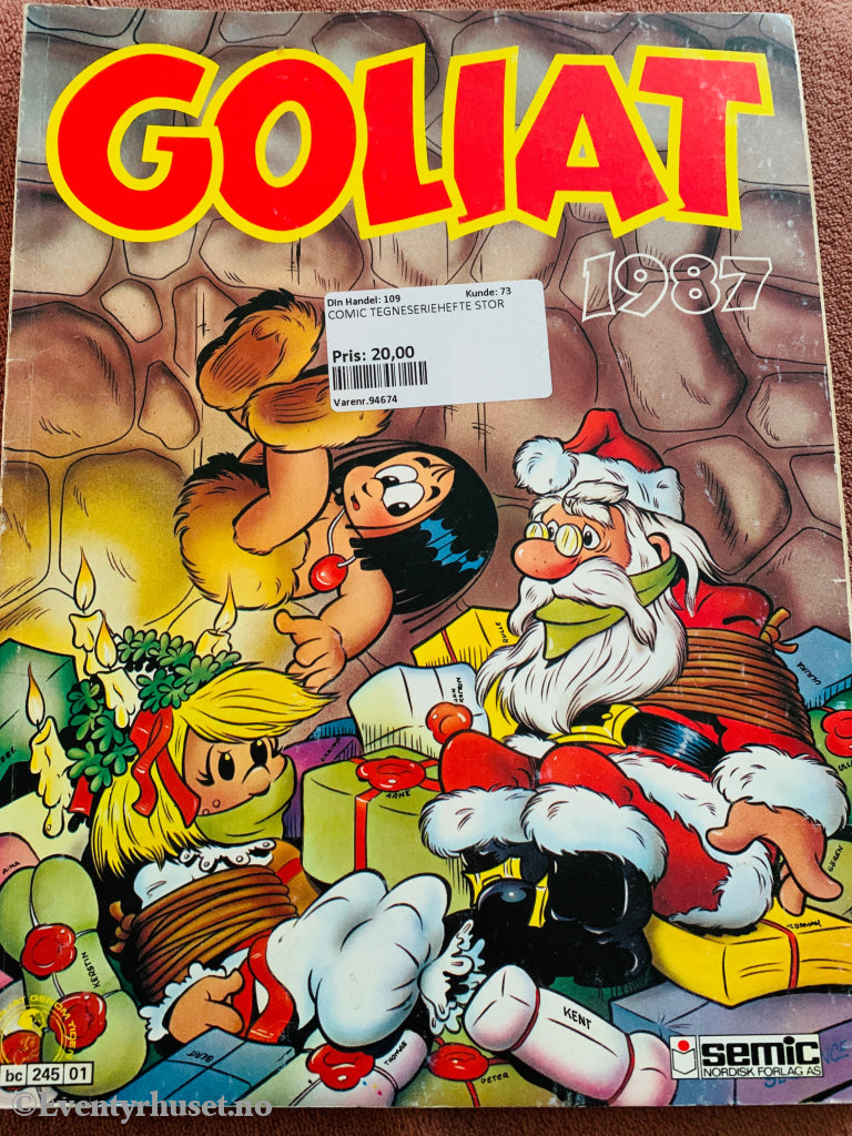 Goliat 1987. Tegneseriealbum.