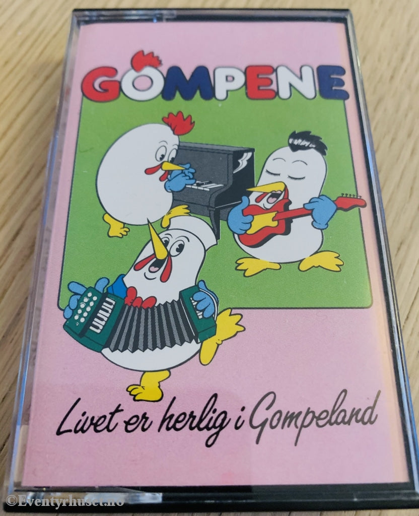 Gompene - Livet Er Herlig I Gompeland. 1986. Kassett.