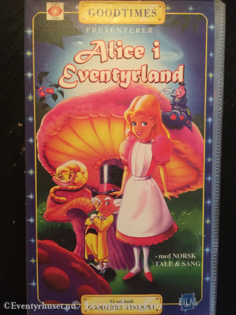 Alice I Eventyrland (Goodtimes Presenterer). 1994. Vhs. Vhs