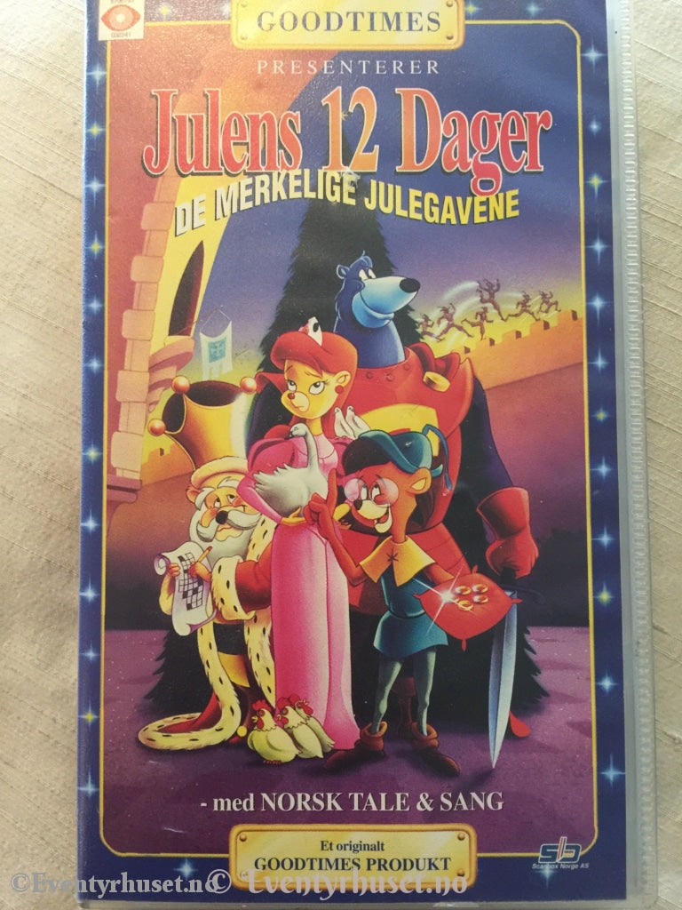 Julens 12 Dager - De Merkelige Julegavene (Goodtimes Presenterer). 1994. Vhs