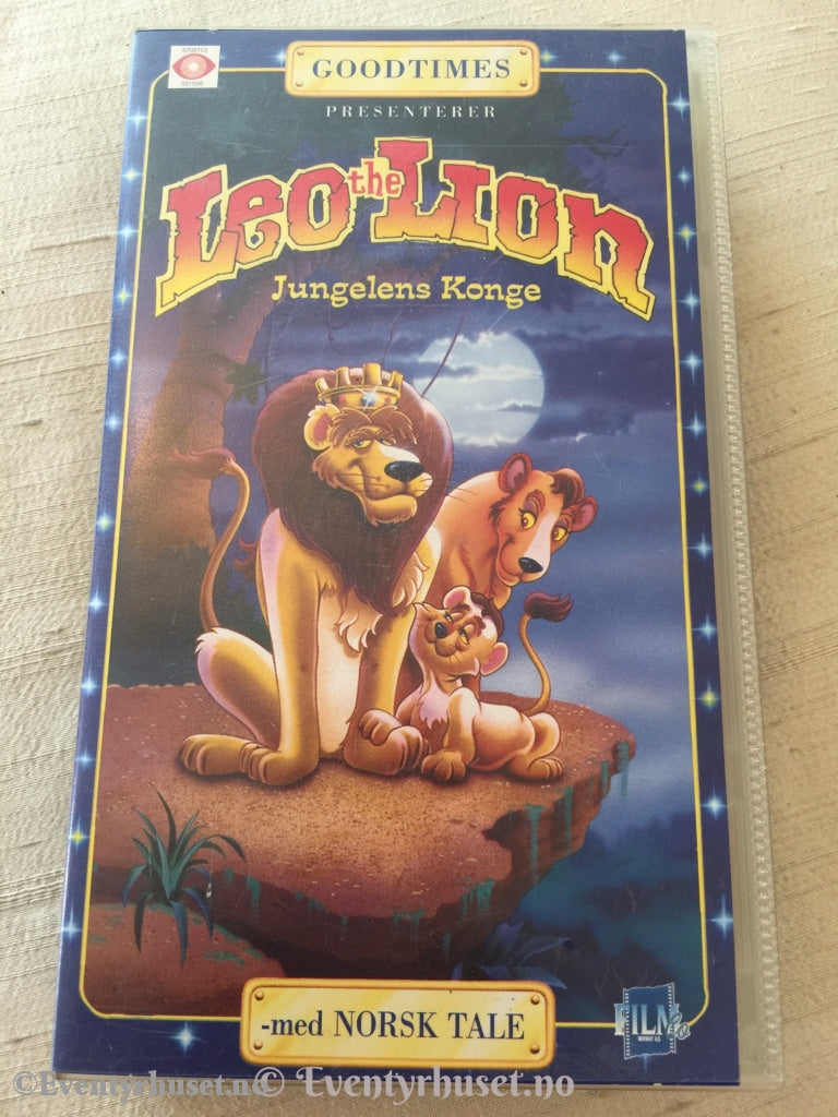 Leo The Lion. Jungelens Konge (Goodtimes Presenterer). 1994. Vhs. Vhs