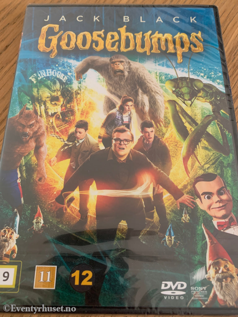 Goosebumps . 2015 . DVD. Ny i plast!