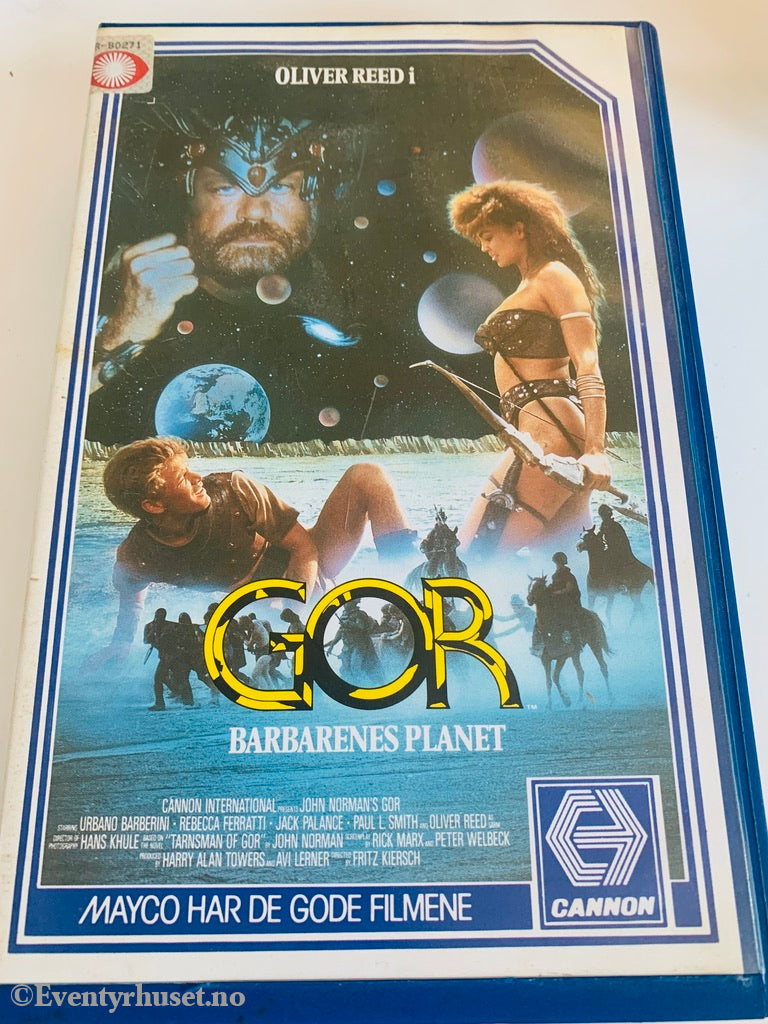 Gor. 1987. Vhs Big Box. Box