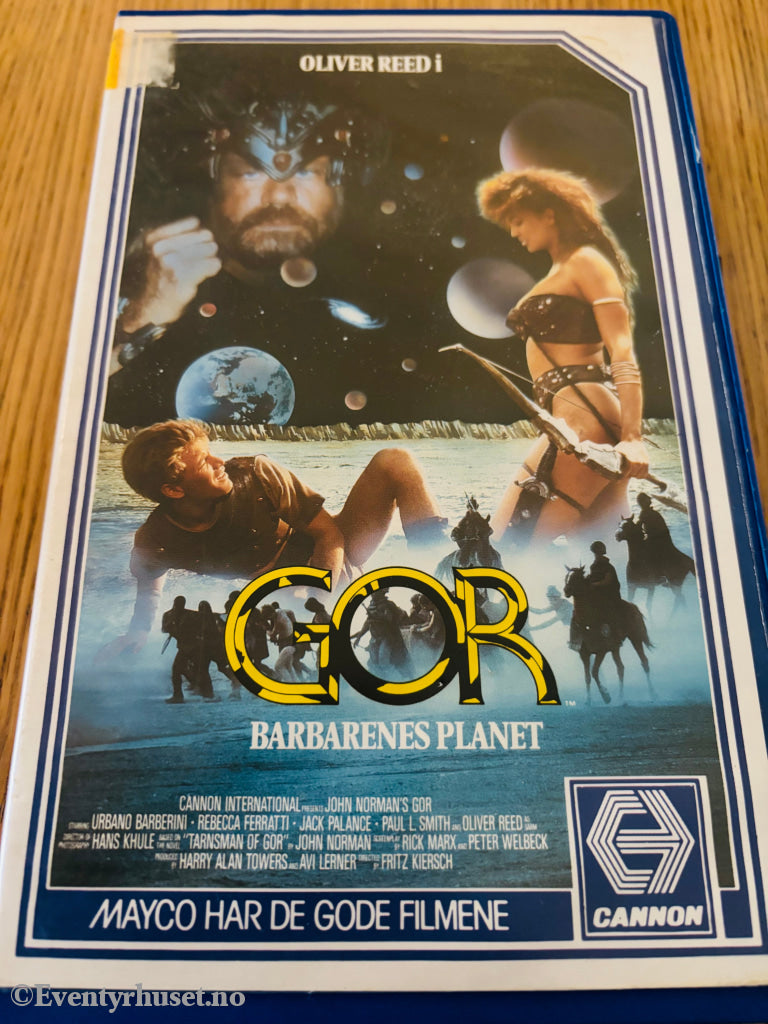 Gor: Barbarenes Planet. VHS Big Box.