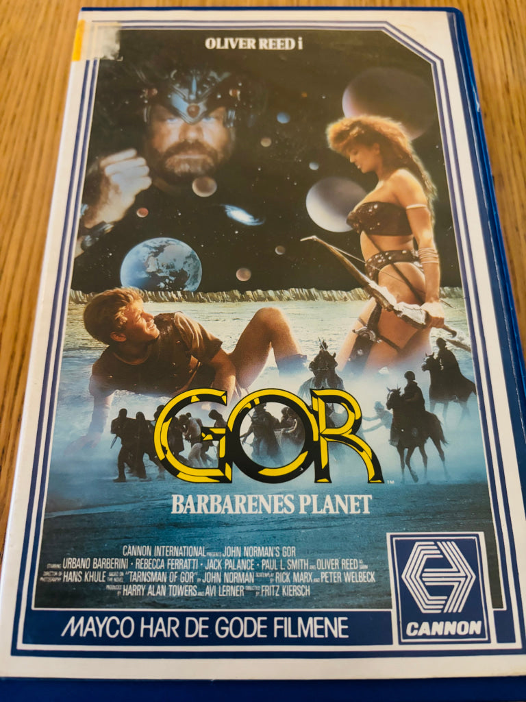 Gor: Barbarenes Planet. VHS Big Box.