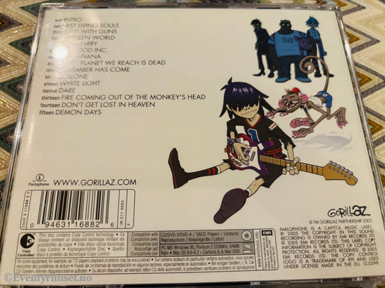 Gorillaz. Demon Days. CD.