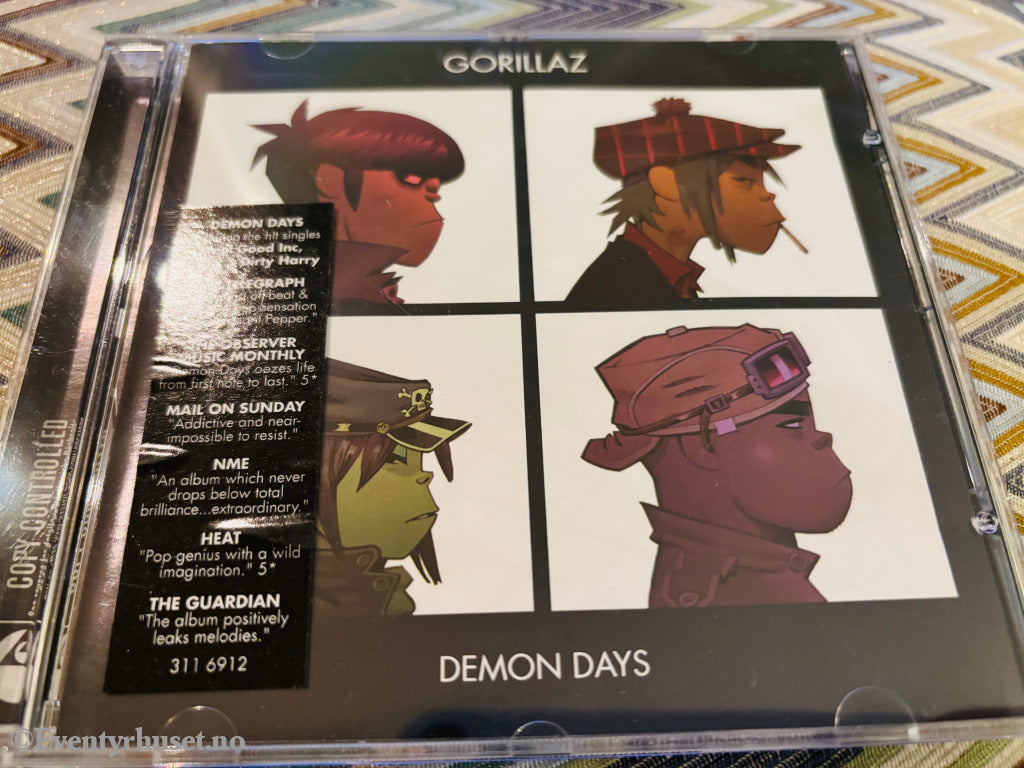 Gorillaz. Demon Days. CD.