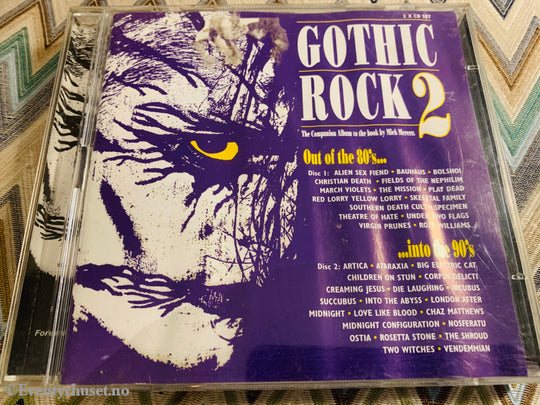 Gothic Rock 2 - 80’S Into 90’S. 1995. Cd. Cd