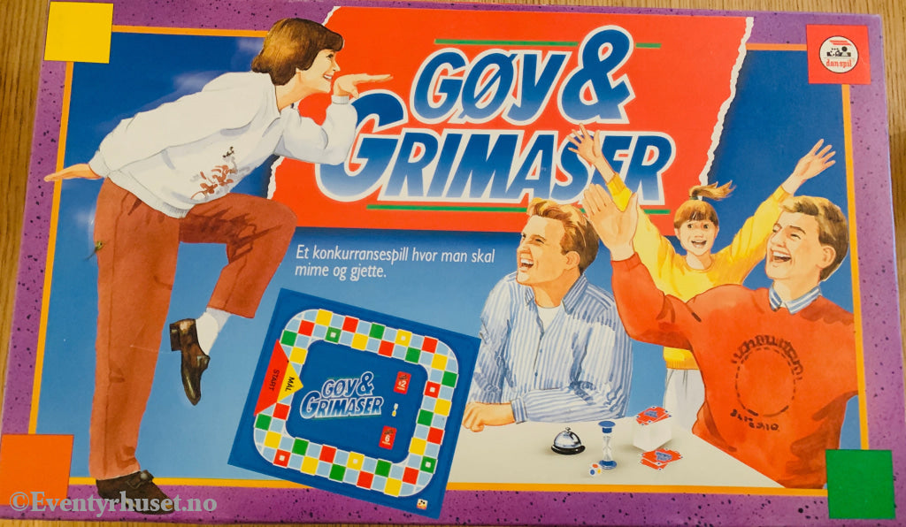 Gøy & Grimase (1990-tallet) . Brettspill.