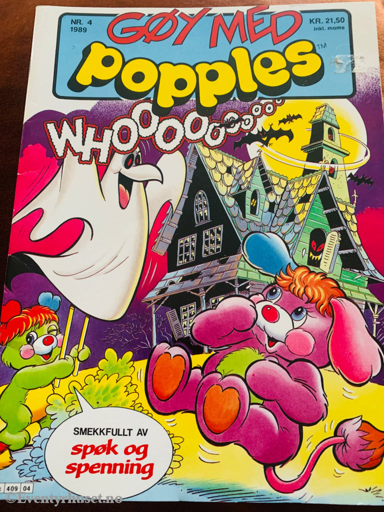 Gøy med Popples. 1989/04. Tegneserieblad