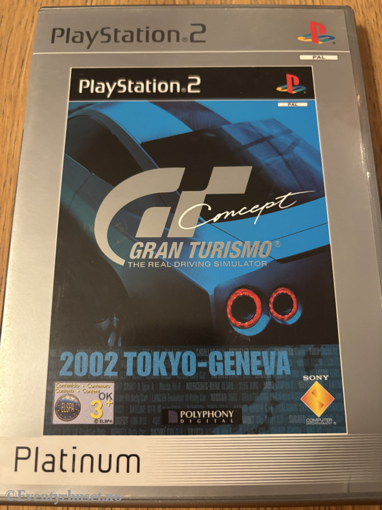 Gran Turismo Concept: 2002 Tokyo-Geneva. PS2-spill