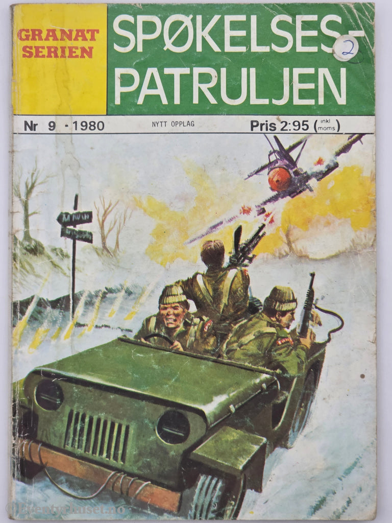Granat Serien. 1980. Nr. 9 – Spøkelsespatruljen. Hefte.