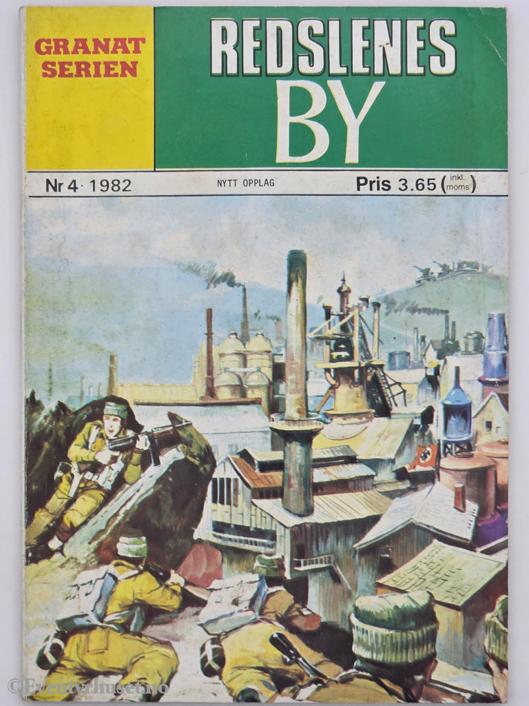 Granat Serien. 1982. Nr. 4 – Rødslienes by. Hefte.