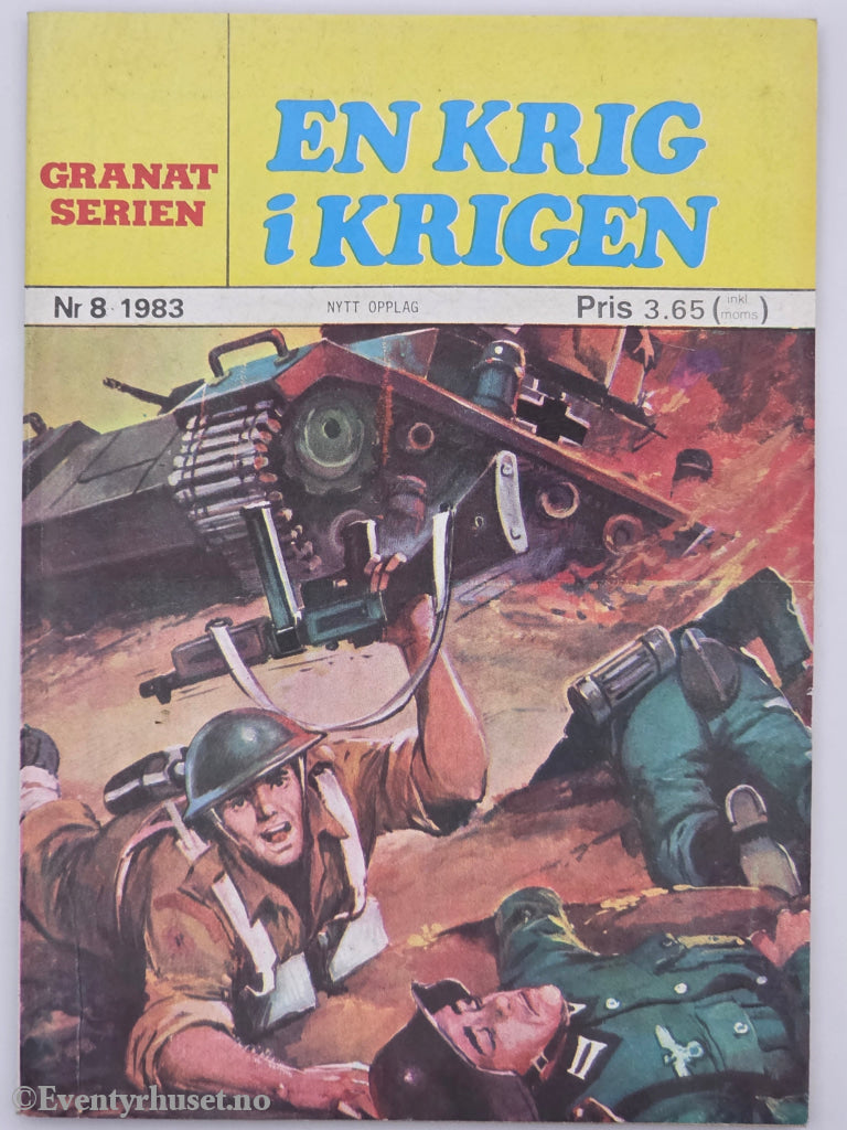 Granat Serien. 1983. Nr. 8 – En krig i krigen. Hefte.