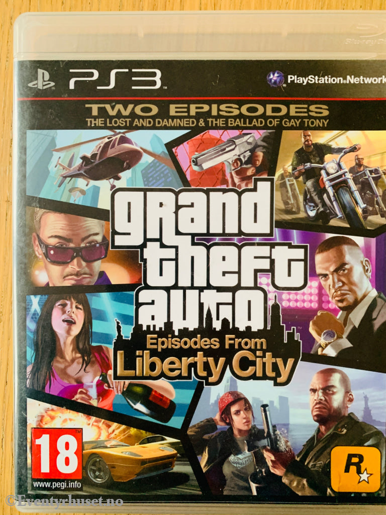 Grand Theft Auto: Episodes from Liberty City. PS3.