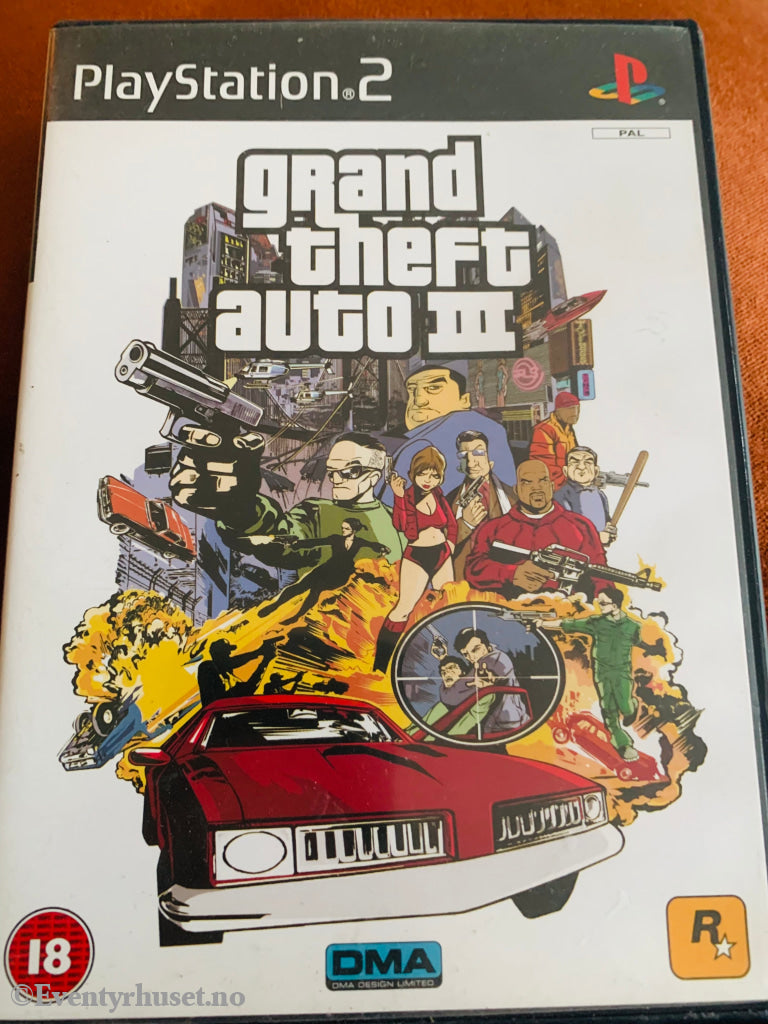 Grand Theft Auto Iii. Ps2. Ps2