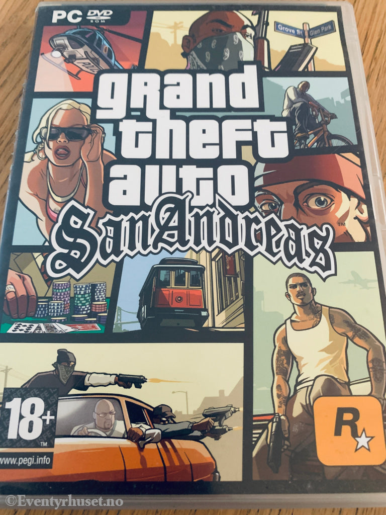 Grand Theft Auto San Andreas. Pc-Spill. Pc Spill