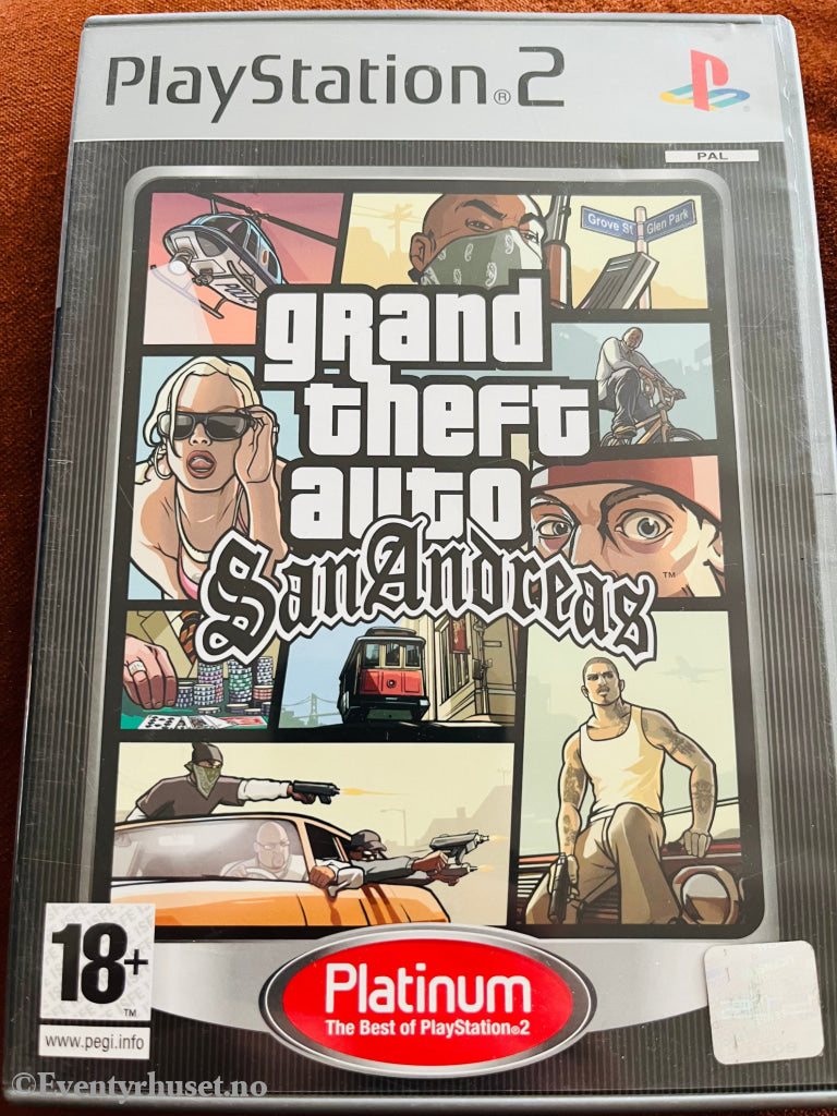 Grand Theft Auto San Andreas. Ps2. Ps2