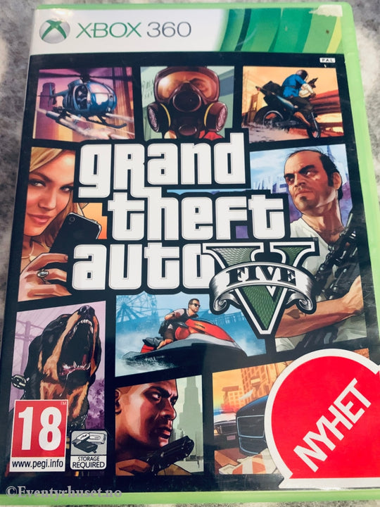 Grand Theft Auto V. Xbox 360.