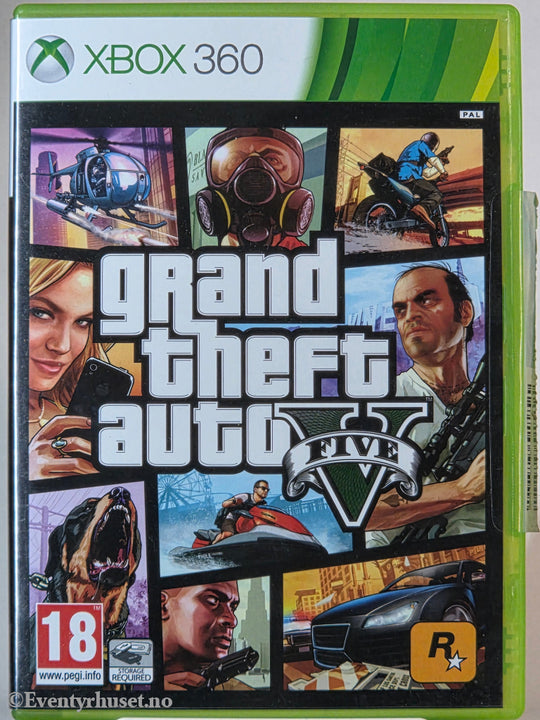 Grand Theft Auto V. Xbox 360 Manga Entertainment