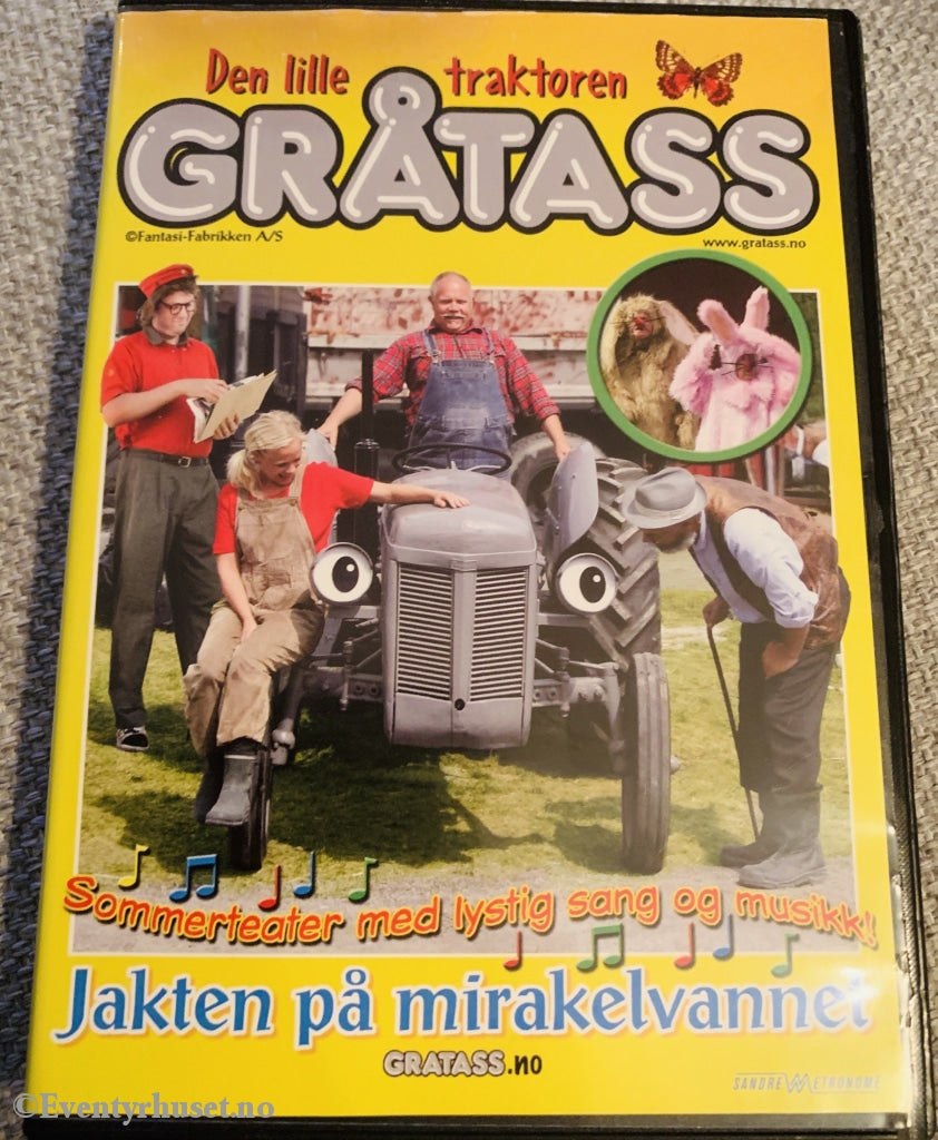 Gråtass. 2006. Jakten På Mirakelvannet. Dvd. Dvd