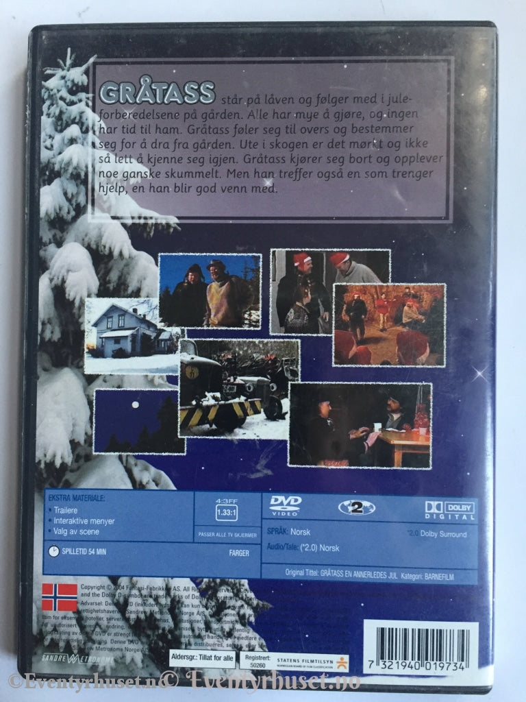 Gråtass En Annerledes Jul. Dvd. Dvd