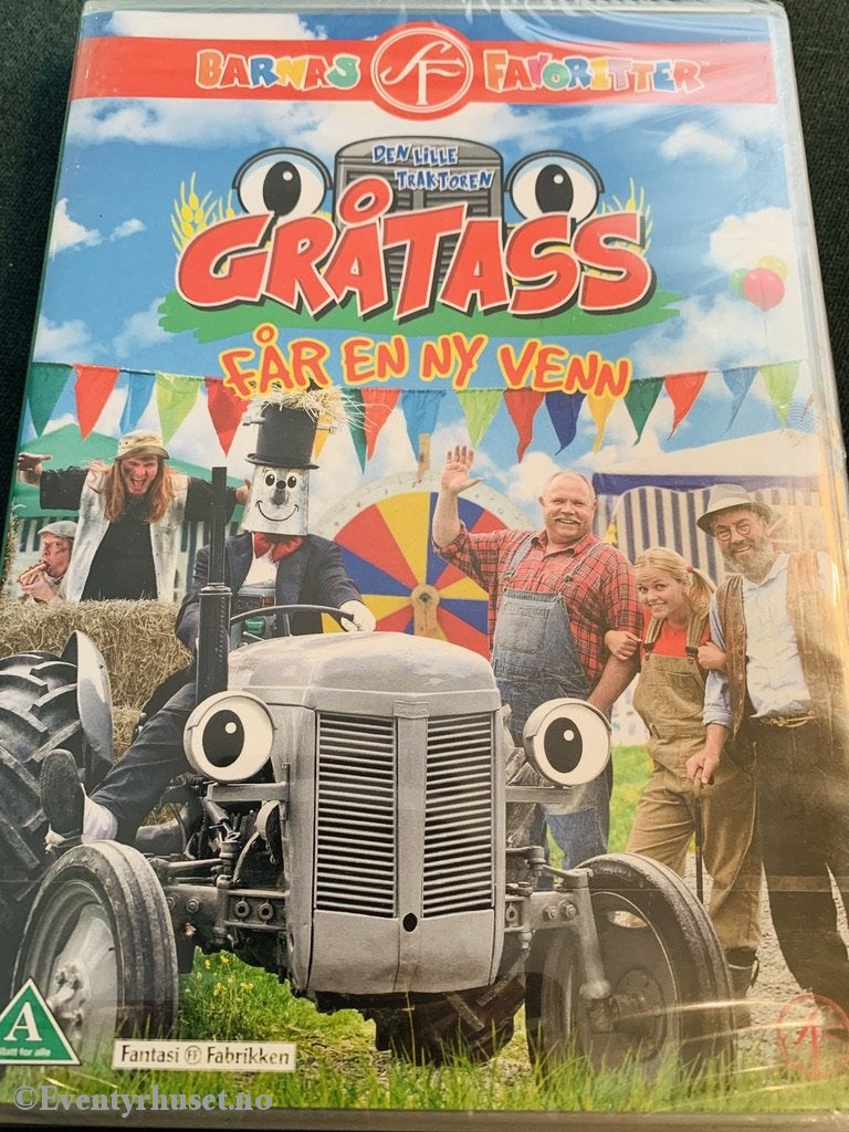 Gråtass Får En Ny Venn. Dvd I Plast!